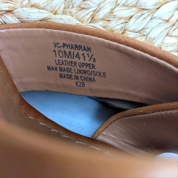 VINCE CAMUTO Pharrah Espadrilles Wedge Platform Ankle Strap Sandals - Picture 8 of 8